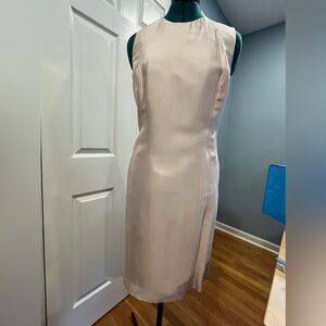Classic pale pink Ann Taylor shift dress